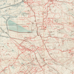 world war 1 trenches map